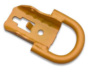 F-150, 2024-2026, Active Orange Tow Hook - Stamped Steel