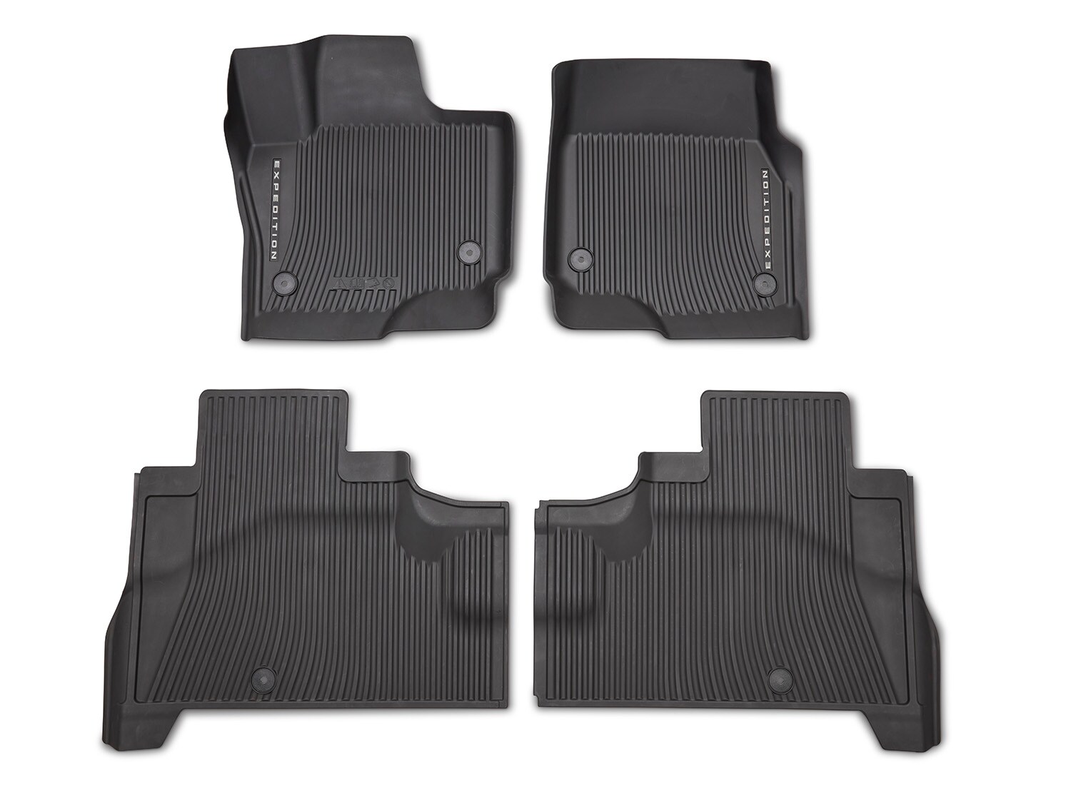 Expedition 2025-2027, Floor Liner, All-Weather, 4-pc, Black