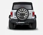 Bronco 2021-2026 Speedo Soft Spare 32 in. Tire Cover in Opaque White Ink Main Image