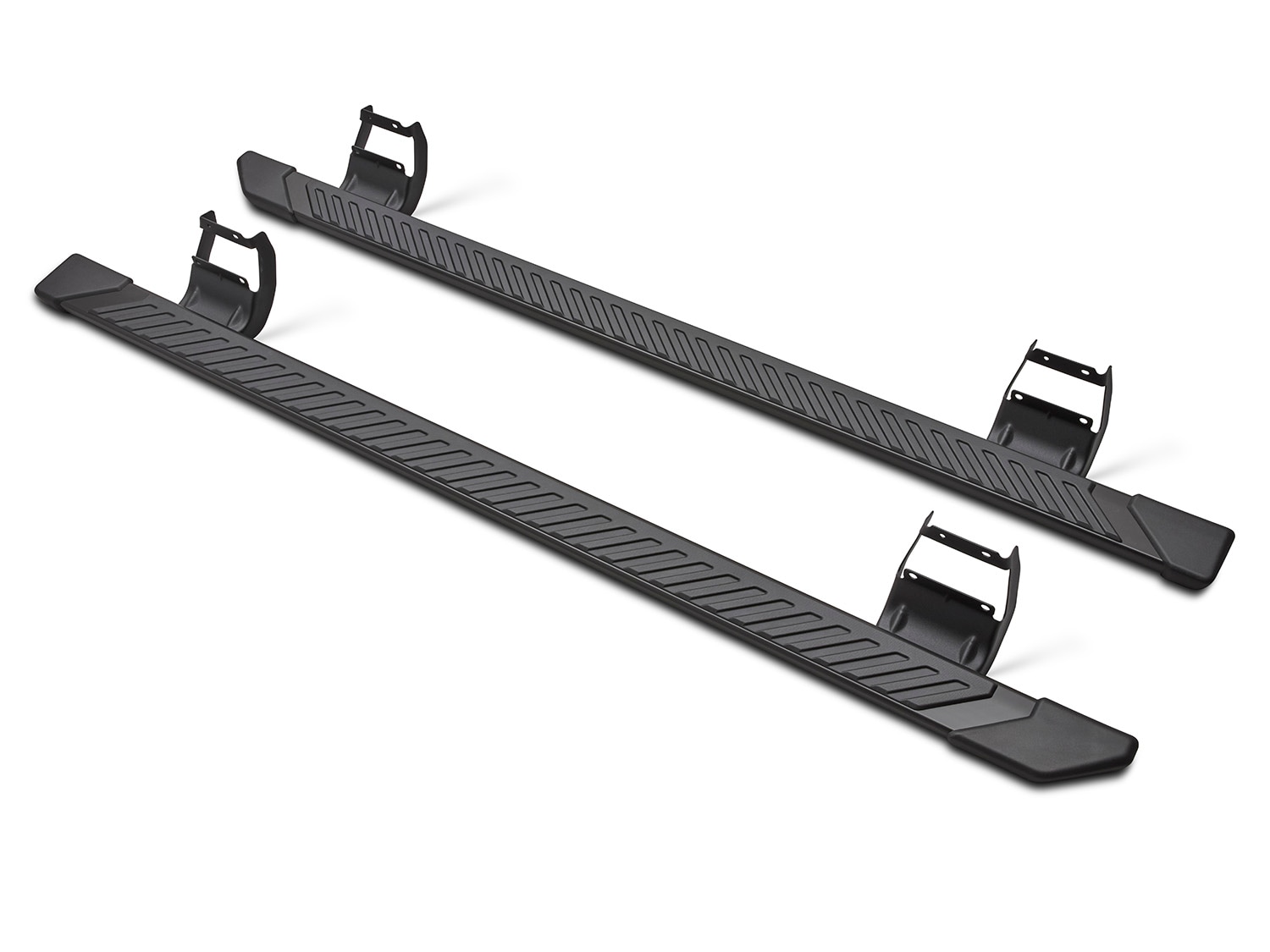 2021-2026 F150 SuperCrew 5in Aluminum Step Bar - Black