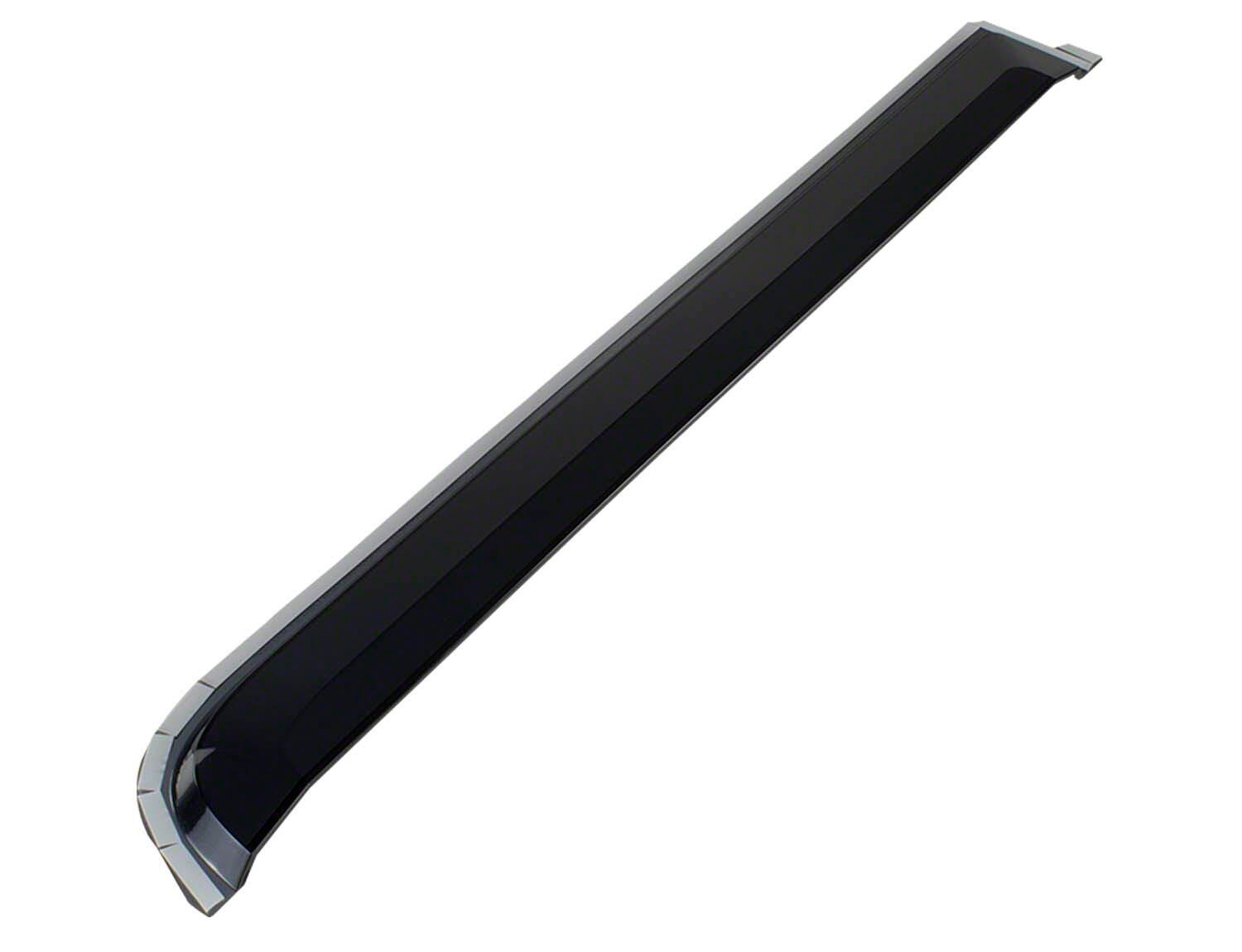 Crew Cab Side Window Air Deflectors - Smoke | Accessories | Ford.com