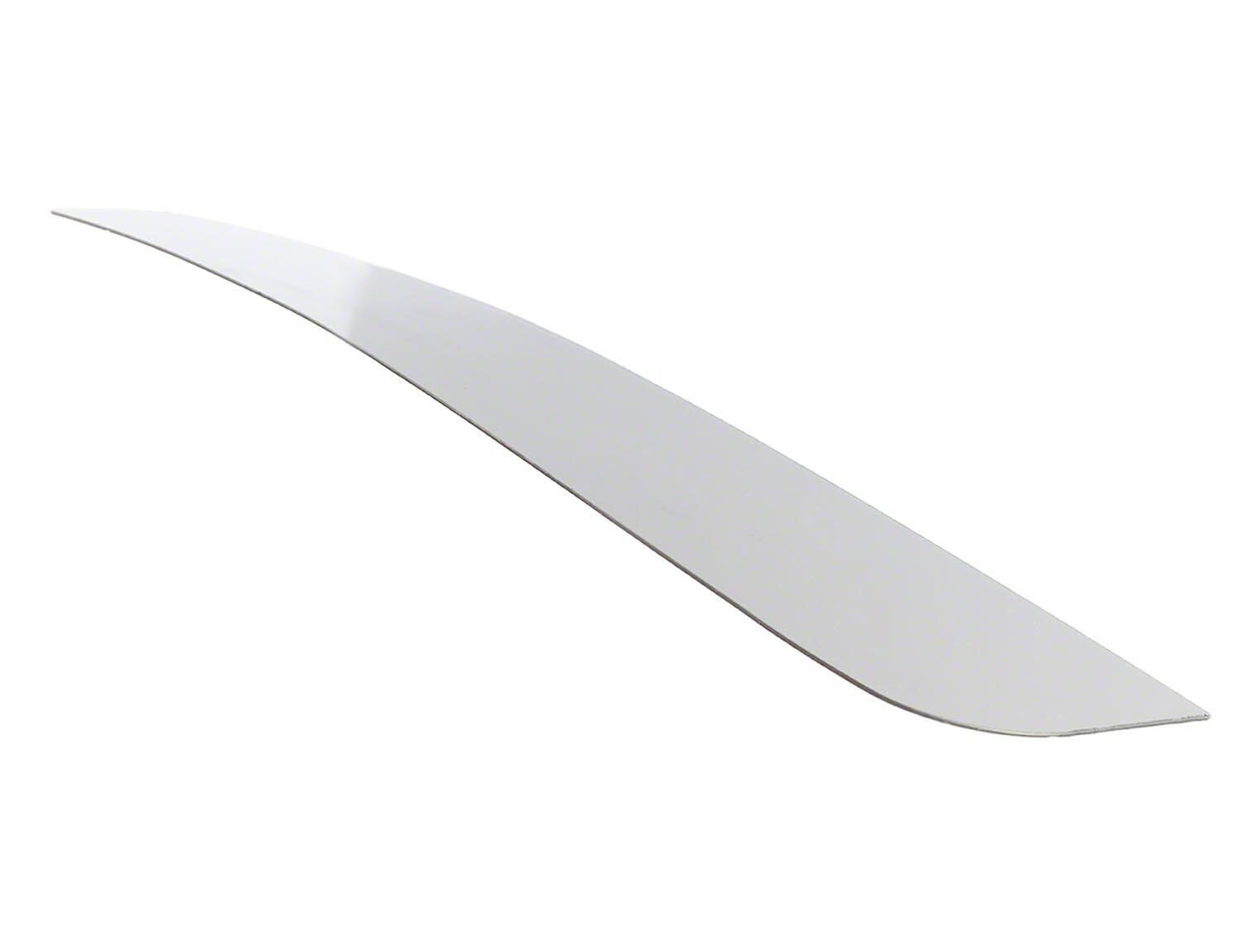 Reg Cab Bright Stainless Steel B-Pillar Trim for Vehicles with