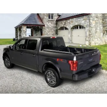 F-150 2015-2026 Chrome Bed Rails with Chrome End Caps for 5.5' Bed