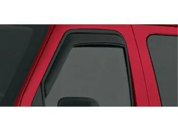 E-Series Van 2007-2015 Side Window Deflectors - Low Profile, Smoke by Husky Liners®