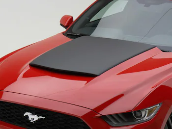 Mustang 2015-2023 Air Design® Satin Black Hood Scoop