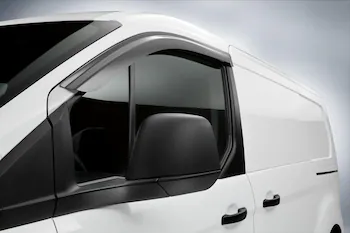 Transit Connect 2014-2023 Side Window Deflectors - Low Profile, Smoke by Husky Liners®