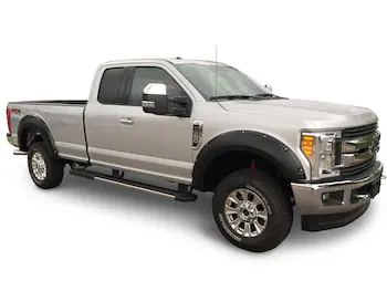 Super Duty 2017-2022 Fender Flares - Pocket Style, Black Textured by Husky Liners®