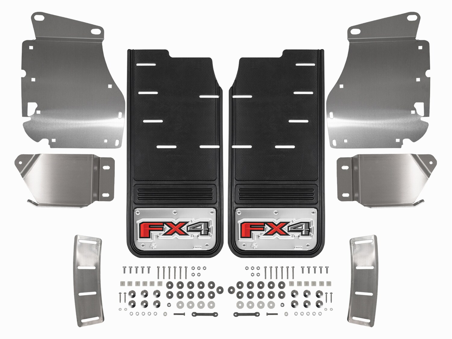 Super Duty 2017-2022 Gatorback FX4 Splash Guards Rear Pair