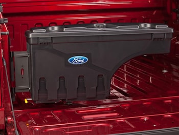 Super Duty 2017-2026 Pivot Side Storage Box, LH Driver Side by RealTruck Advantage®