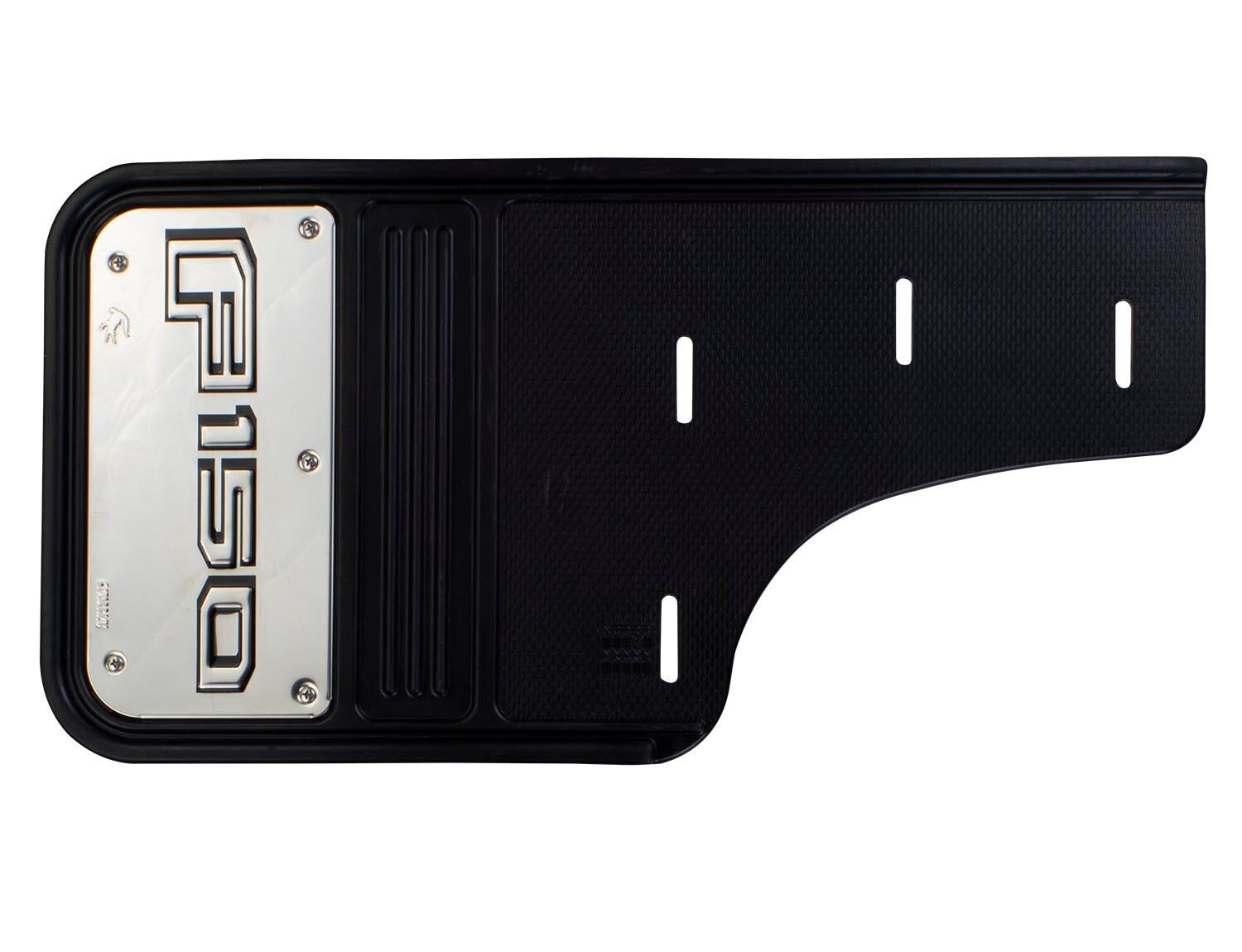 F-150 2015-2020 Gatorback Black Decal Splash Guards Front Pair