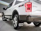 F-150 2015-2020 Gatorback Silver Ford Logo Splash Guards Rear Pair Main Image