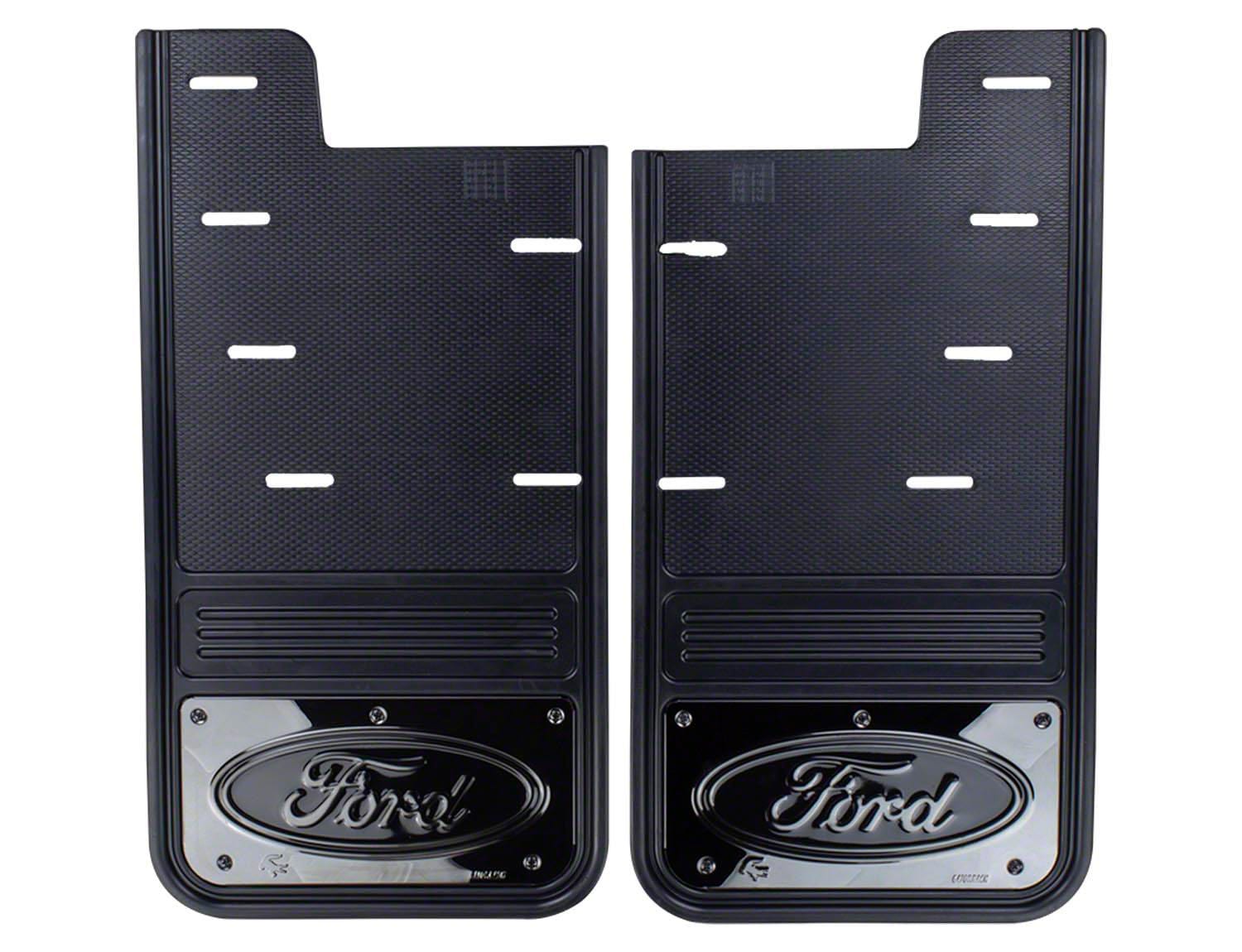 F-150 2015-2020 Gatorback Gunmetal Splash Guards Rear Pair