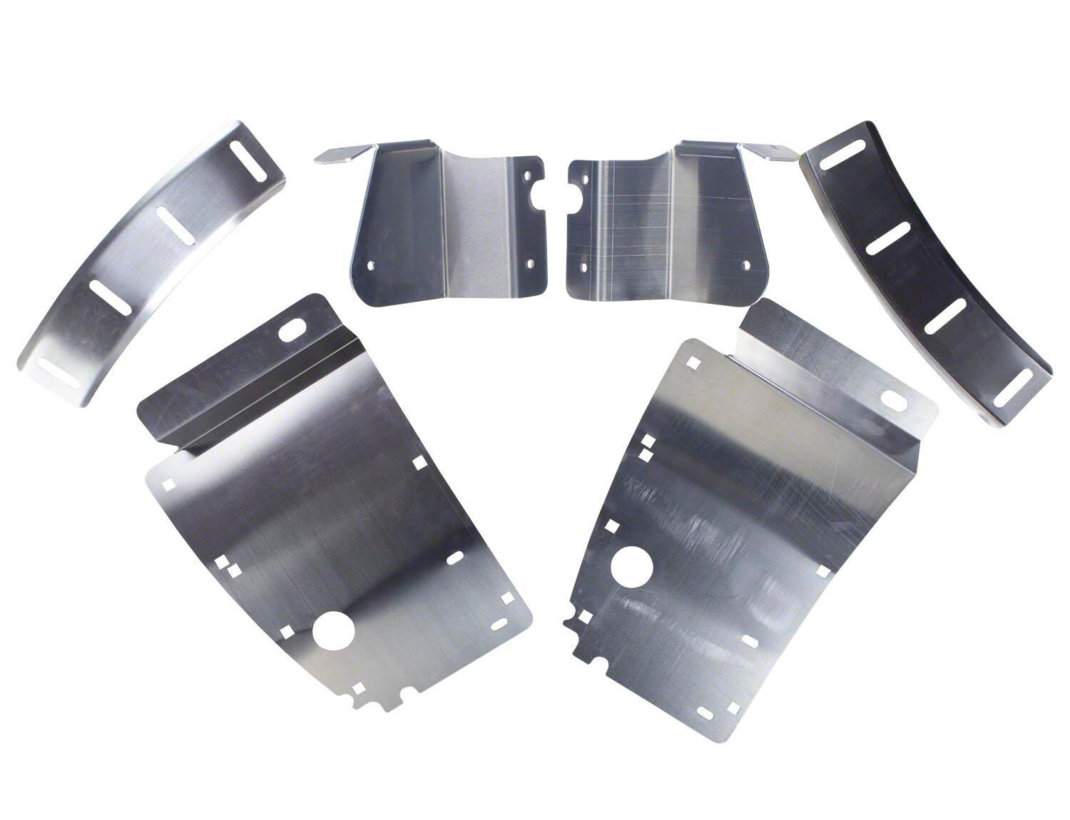 F-150 2015-2020 Gatorback Gunmetal Splash Guards Rear Pair