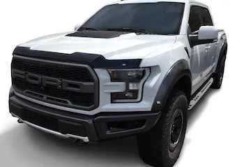 F-150 Raptor 2017-2020 Aeroskin® Hood Protector, Smoke by Husky Liners®