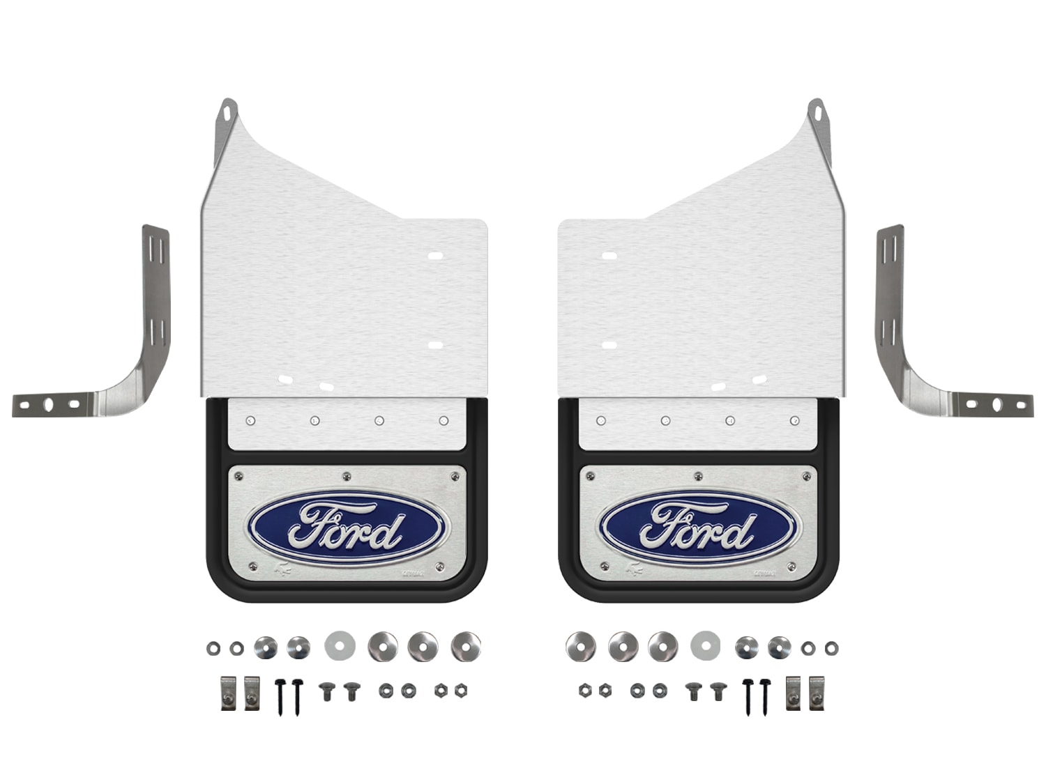 Expedition 2018-2024 Gatorback Flat Splash Guards Front Pair