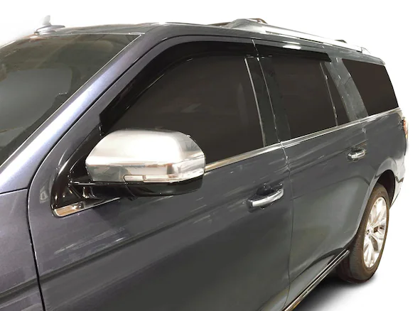 Side Window Deflectors - Low Profile, Smoke by Husky Liners® Main Image