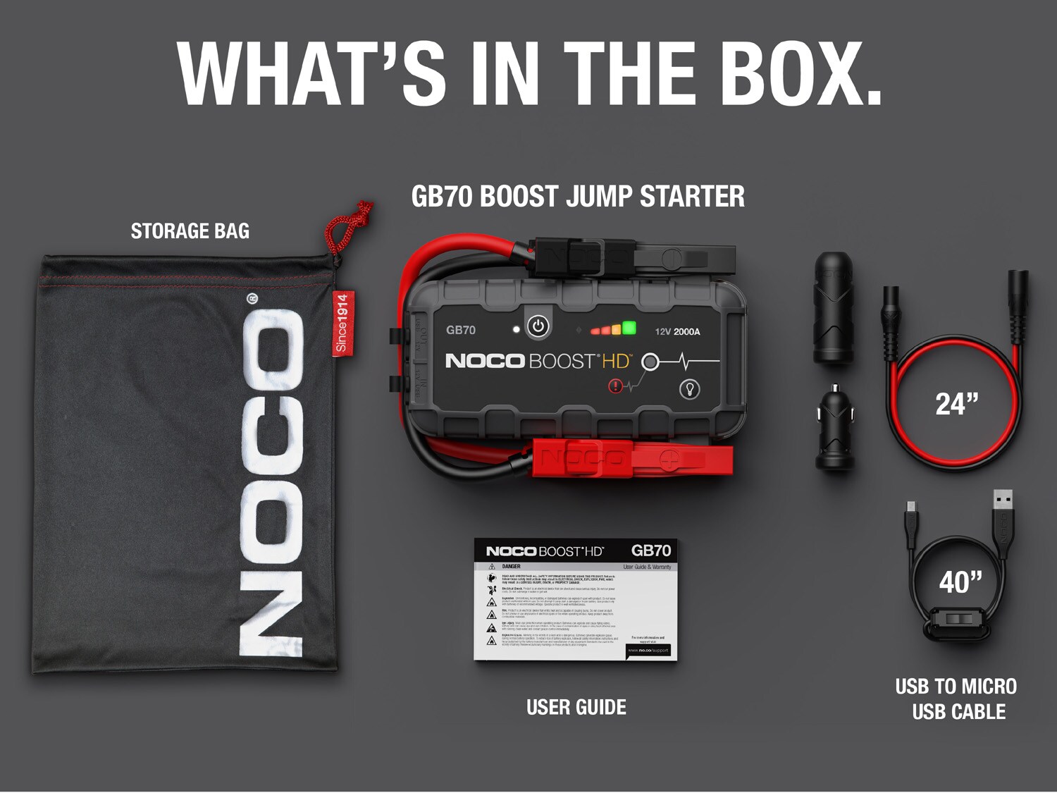 NOCO GB-70 Battery Jump Start Pack | Accessories | Ford.com