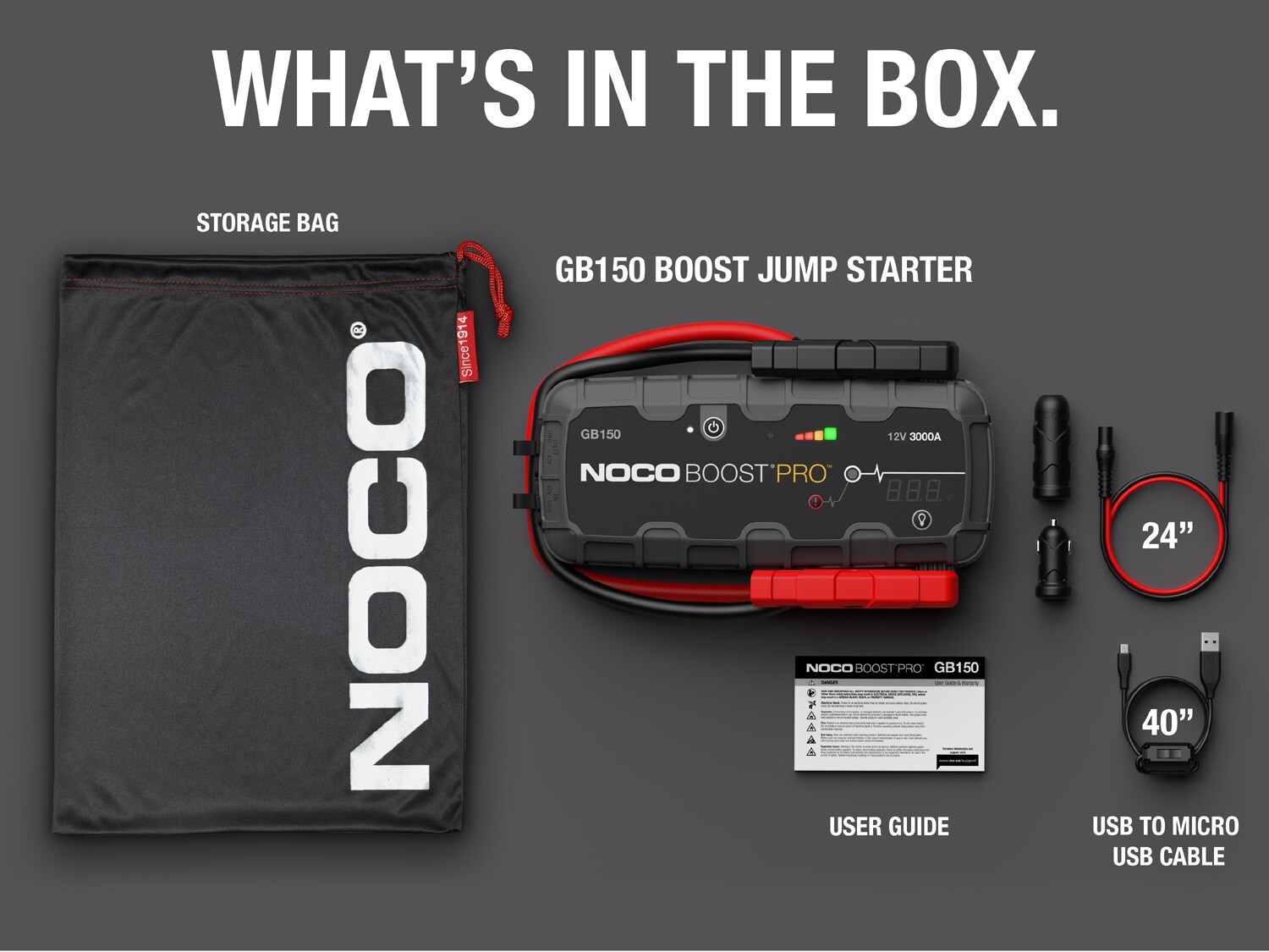 GB-150 Battery Jump Start Pack by NOCO® | Accessories | Ford.com