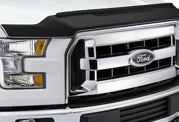 F-150 2015-2020 Matte Black Textured Hood Deflector