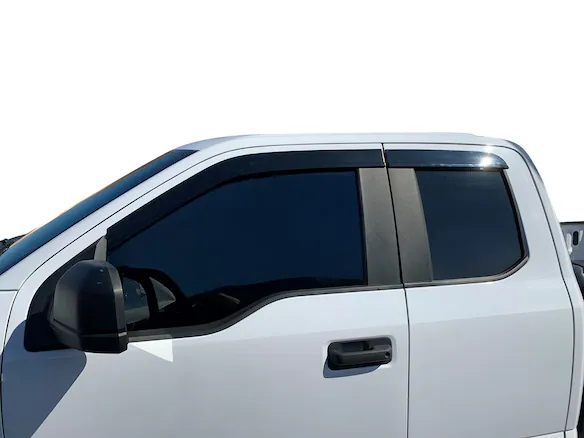 Supercab Low Profile Side Window Air Deflectors by Husky Liners® Main Image