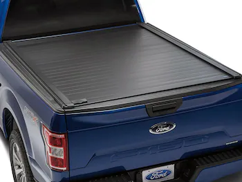 F-150 2015-2026 Embark LS Retractable Truck Bed Cover with T-Slot Rails by RealTruck Advantage® for 5.5' Bed