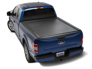 F-150 2020-2026 Embark LS Retractable Truck Bed Cover with T-Slot Rails by RealTruck Advantage® for 6.5' Bed