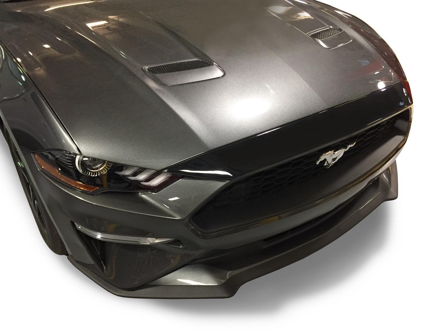 Mustang 2018-2023 Aeroskin® Hood Protector, Smoke by Husky Liners