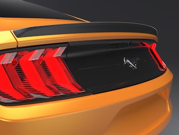 Mustang 2018-2023 Air Design® Black Satin Rear Lip Spoiler