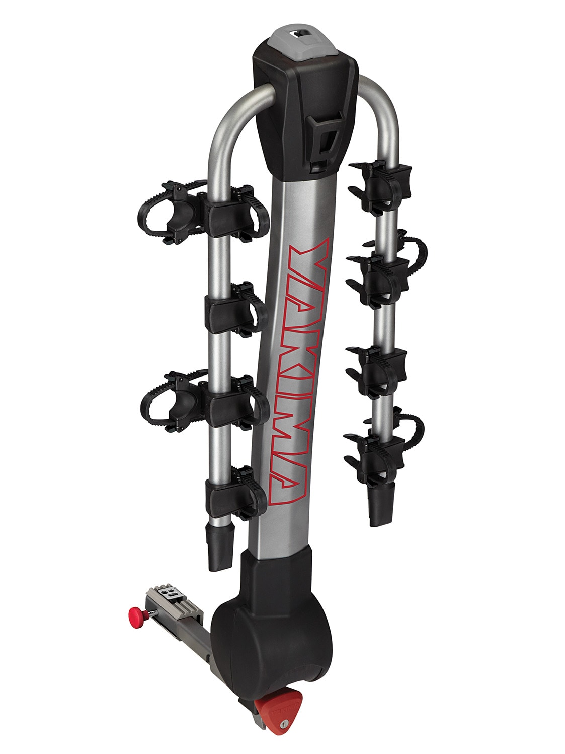 Yakima Hitch Mounted Tilting Bicycle Rack for 4 Bikes