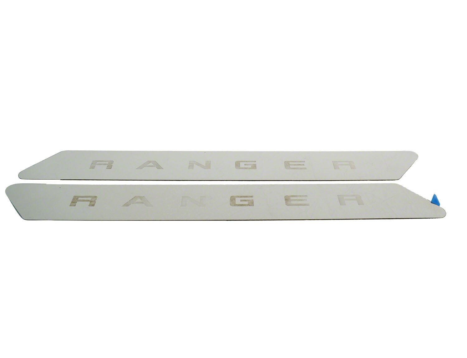 Ranger SuperCab 2019-2023 Polished Stainless Steel Door Sill