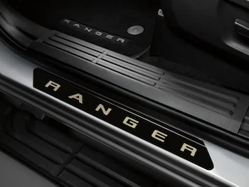 Ranger SuperCab 2019-2023 Black Platinum Door Sill Plates