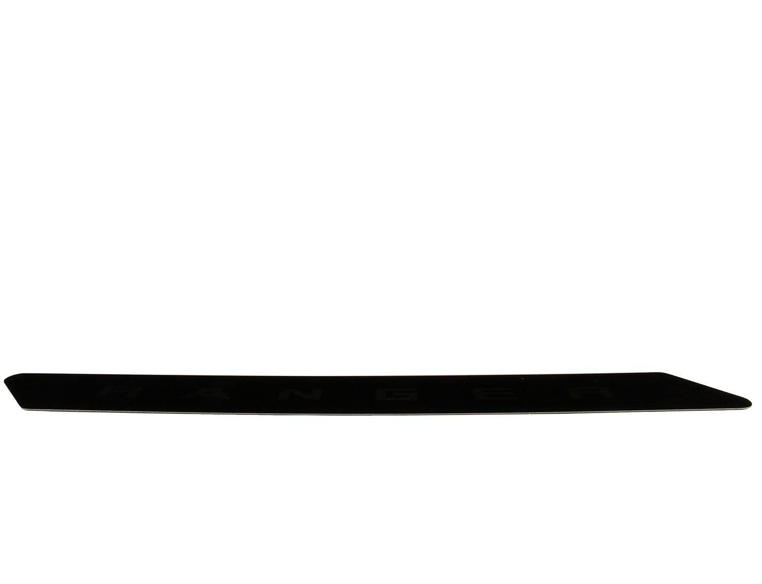 Black Platinum Stainless Steel Door Sill Plates 4-Piece Set For
