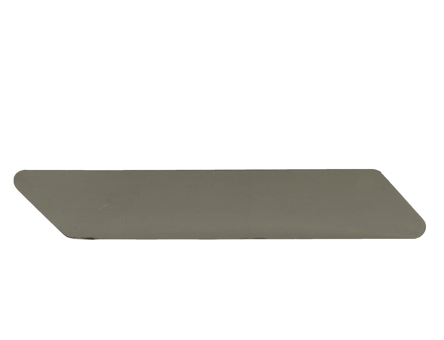 Black Platinum Stainless Steel Door Sill Plates 4-Piece Set For
