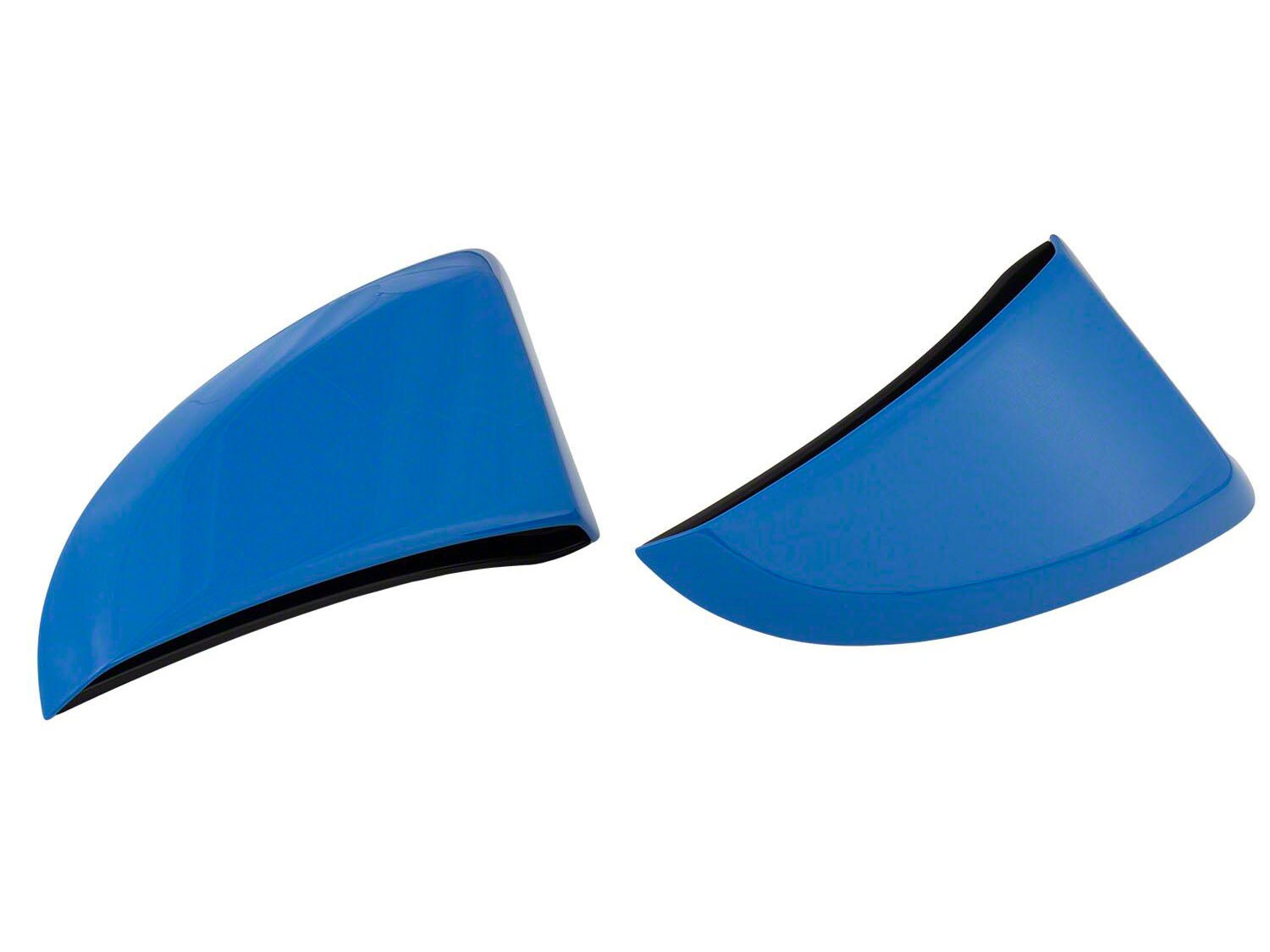 Mustang 2022-2023 Air Design® Grabber Blue Metallic Side Scoop
