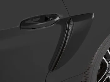 Mustang 2022-2023 Air Design® Dark Matter Gray Side Scoop