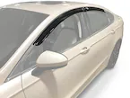 Fusion 2013-2020 Side Window Deflectors - Low Profile, Smoke by Husky Liners® Main Image