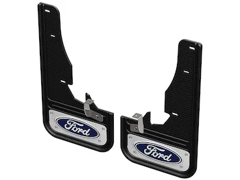 Explorer 2020-2026 Gatorback Blue Ford Logo Splash Guards Front Pair