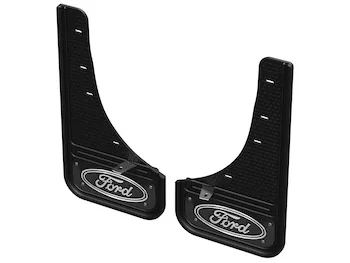 Escape 2020-2026 Gatorback Black Ford Logo Splash Guards Rear Pair
