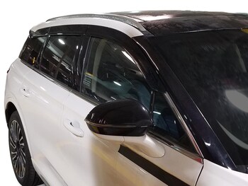 Déflecteurs de glace latérale, profil bas – Gris fumée, par Husky LinersMD