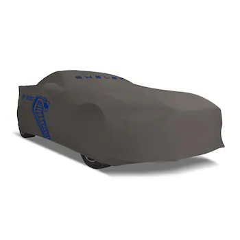 Mustang GT500 2020-2022 Indoor Grey Full Car Cover for Large Wing Models