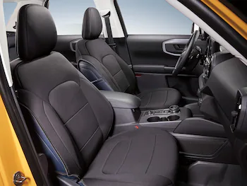 Bronco Sport 2021-2025 Neoprene Front Seat Covers in Black