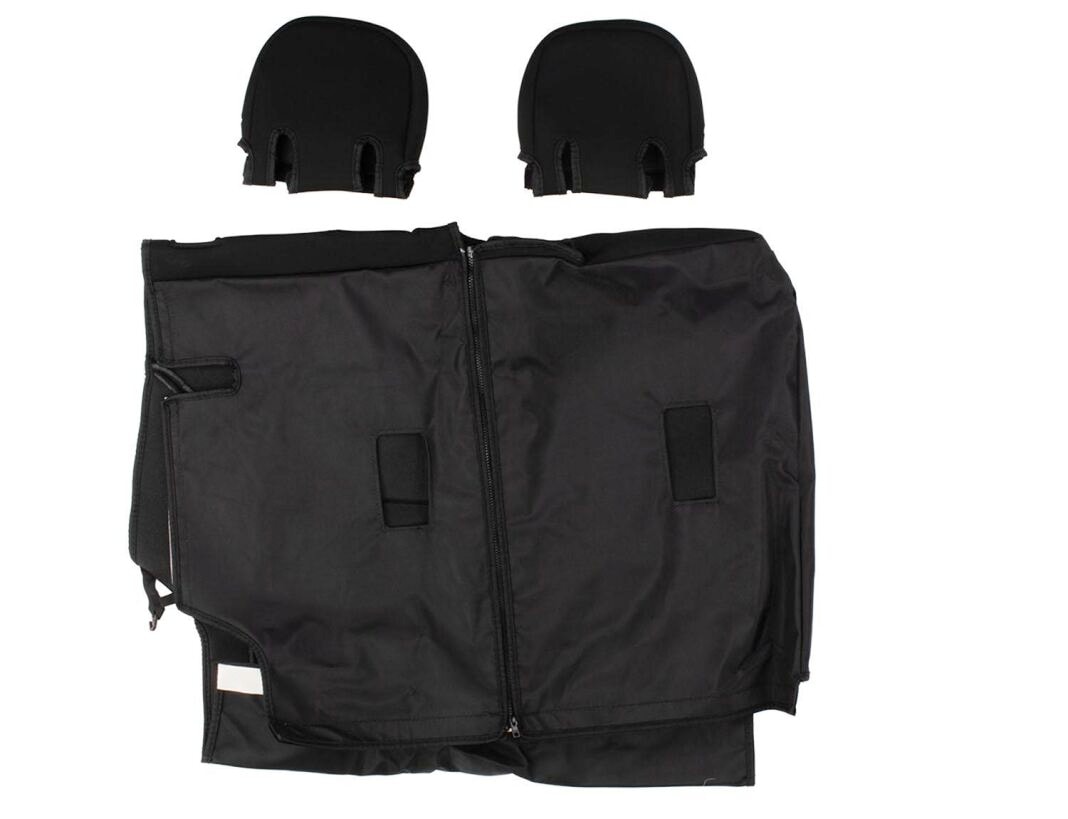 Bronco Sport 2021-2024 Neoprene Rear Seat Covers in Black