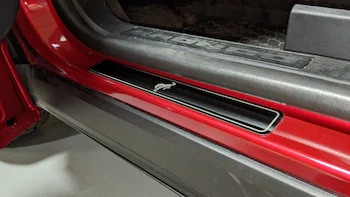 Bronco Sport 2021-2025 Black Platinum Door Sill Plates
