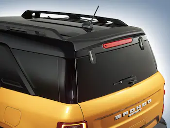 Bronco Sport 2021-2025 Air Design® Satin Black Roof Spoiler