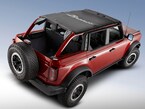 Bronco 4Dr 2021-2025 Bronco Script Bimini Top Black with Light Gray Main Image