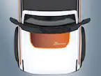 Bronco 2021-2025 Visco Hood Cowl/Stripes Retro Design Main Image