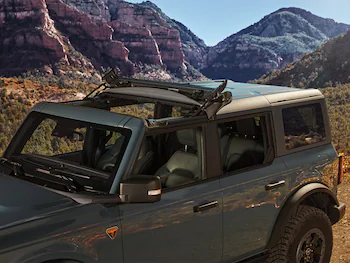 Bronco 2021-2025 4 Door Sunrider Soft Vinyl Retractable Hard Top