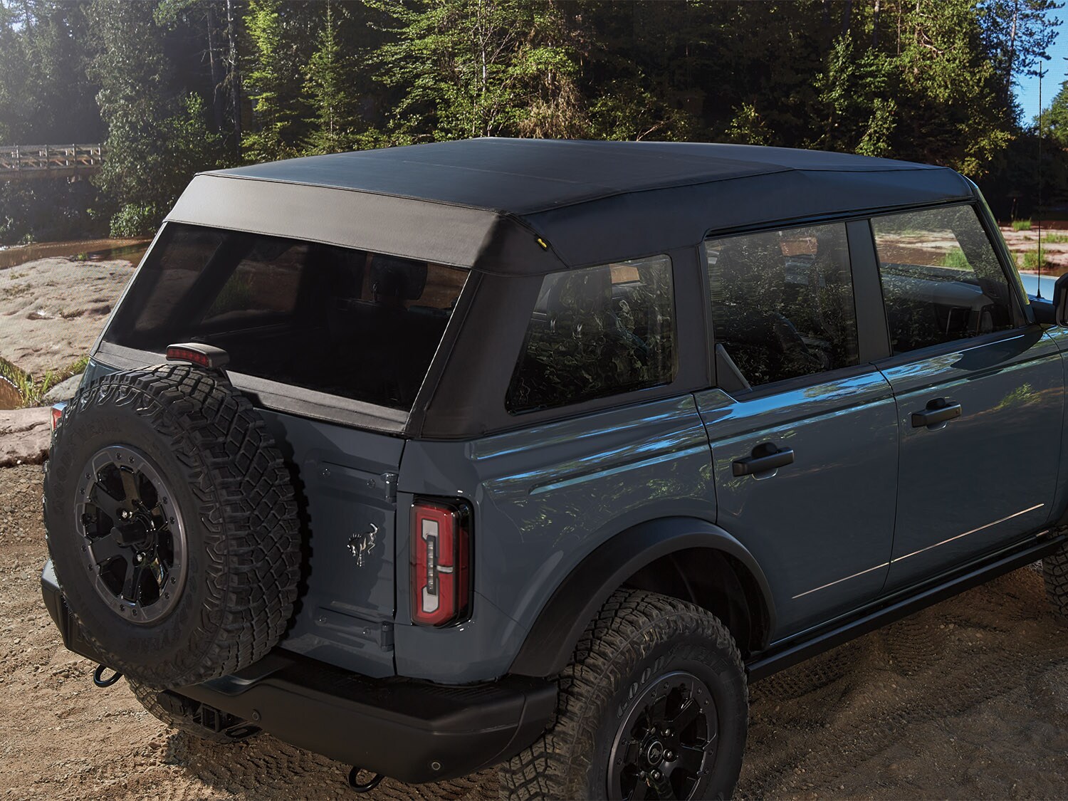 Bronco 2021-2026 4 Door TrekTop Soft Vinyl Retractable Top