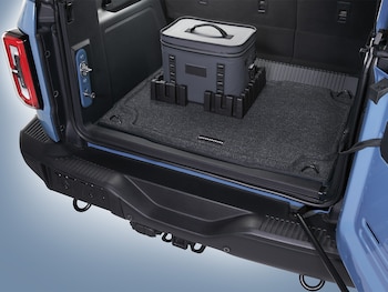 Bronco 4Dr 2021-2025 Cargo Area Mat with Lok Blocks (4-door) by Husky Liners®