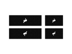 Bronco 4Dr 2021-2024 Tufskinz Bucking Bronco Logo Door Sill Protector Kit Main Image